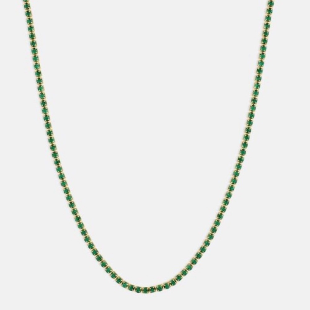 BNWT Gorjana Emerald Lexi Necklace